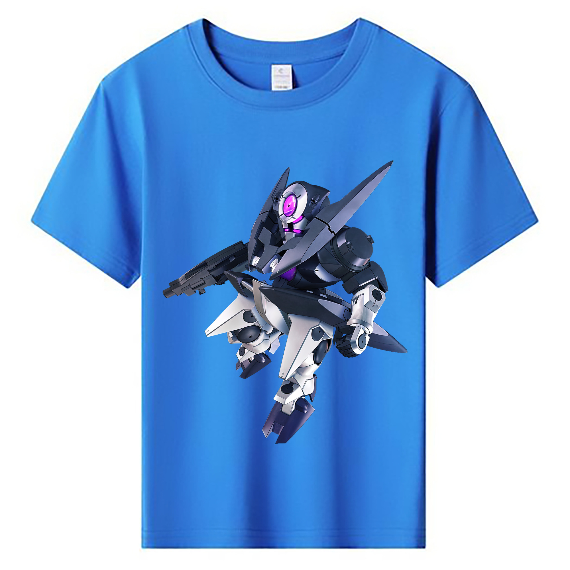 （画像用） 機動戦士ガンダム Mobile Suit Gundam 綿100％キッズTシャツ（フロントプリント）